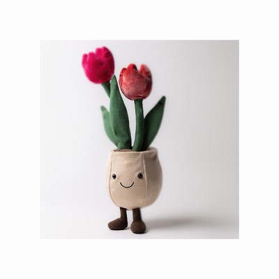 Jellycat Tulip Pot UK | 25634ZKTQ